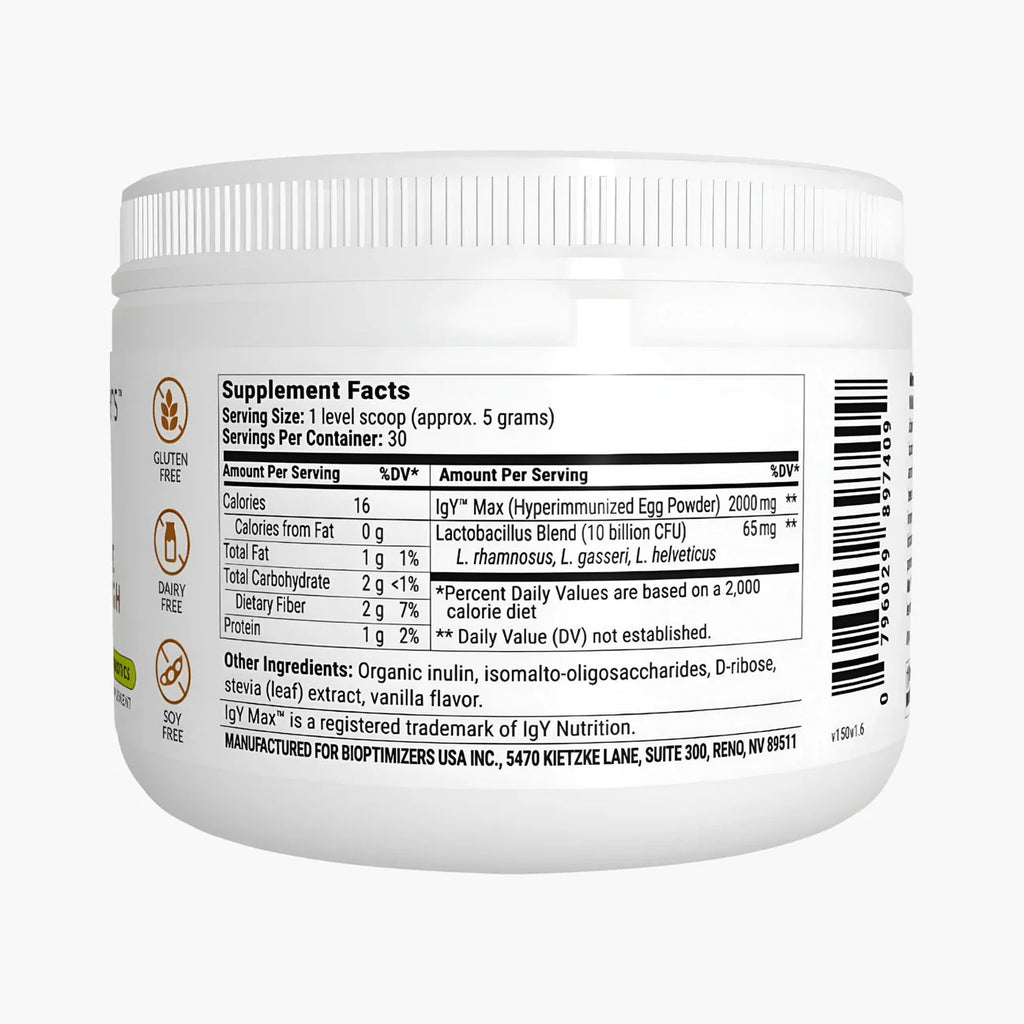 Microbiome Breakthrough - BIOptimizers - B. Health Shop