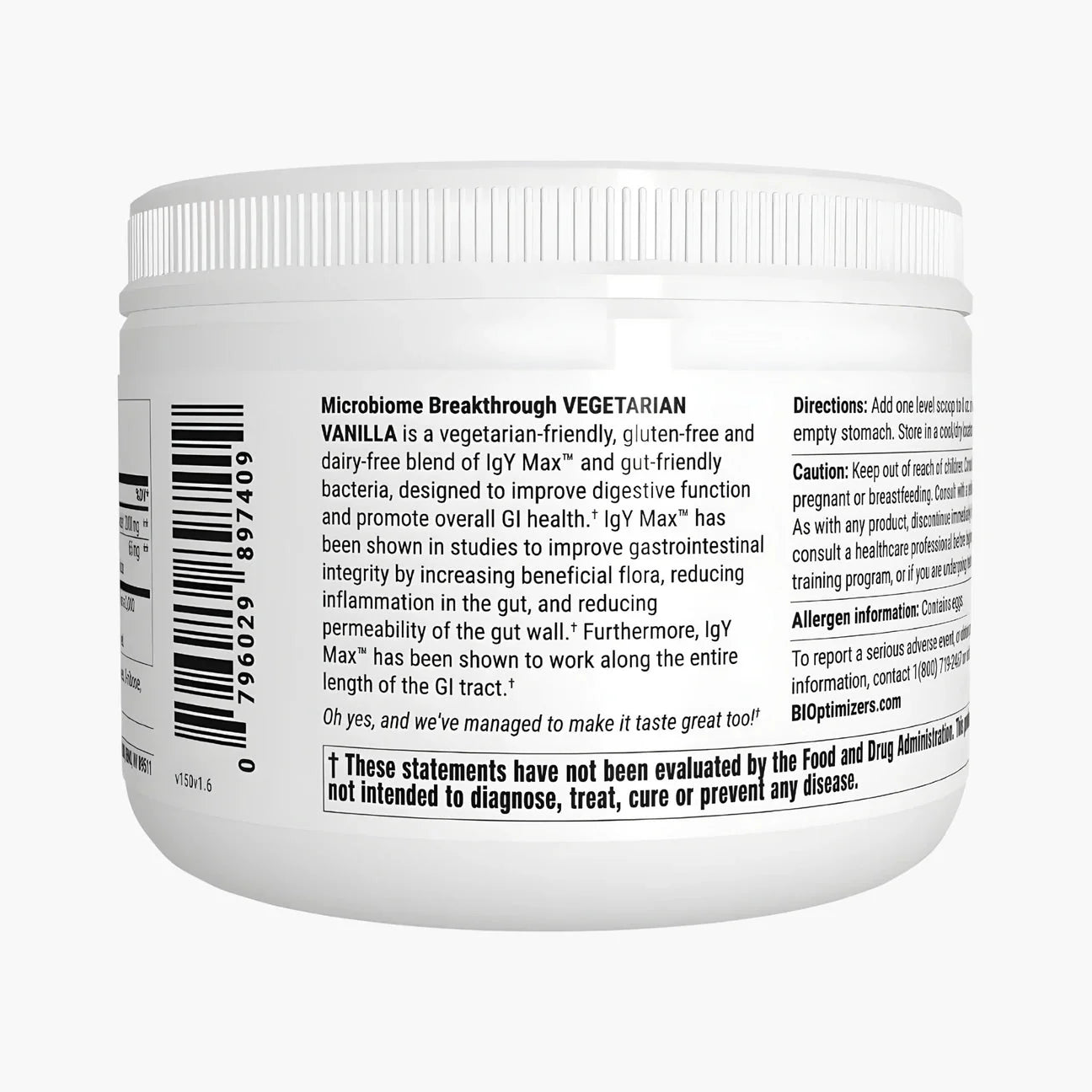 Microbiome Breakthrough - BIOptimizers - B. Health Shop