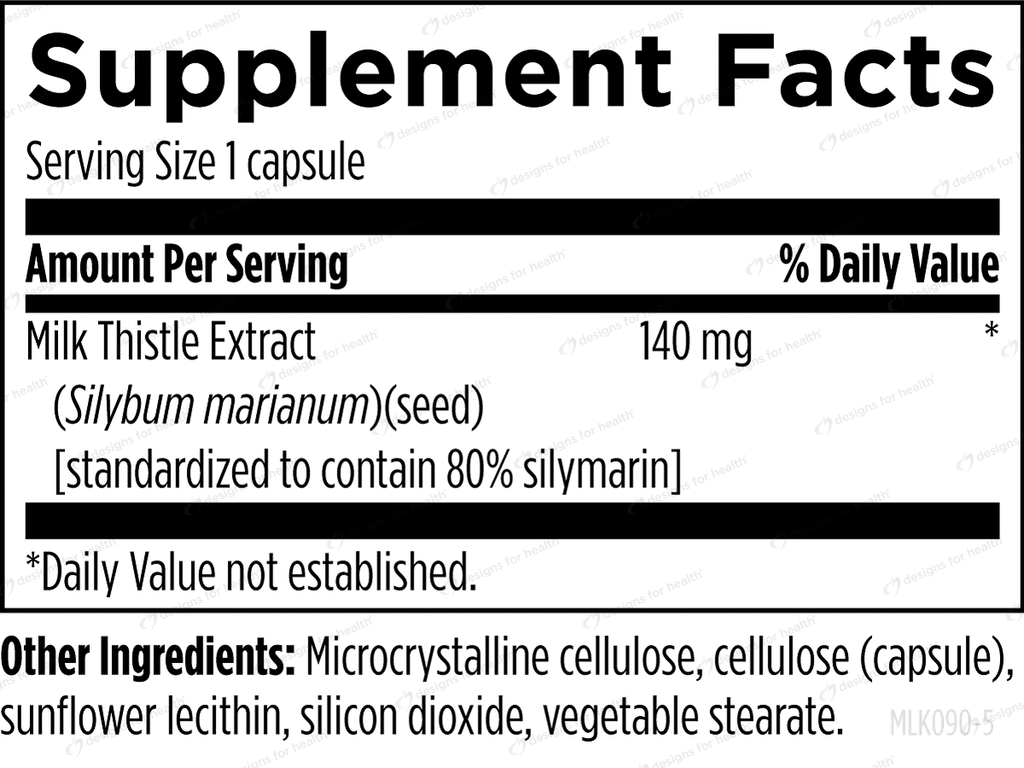Milk Thistle - Design Health - B. Health Shop