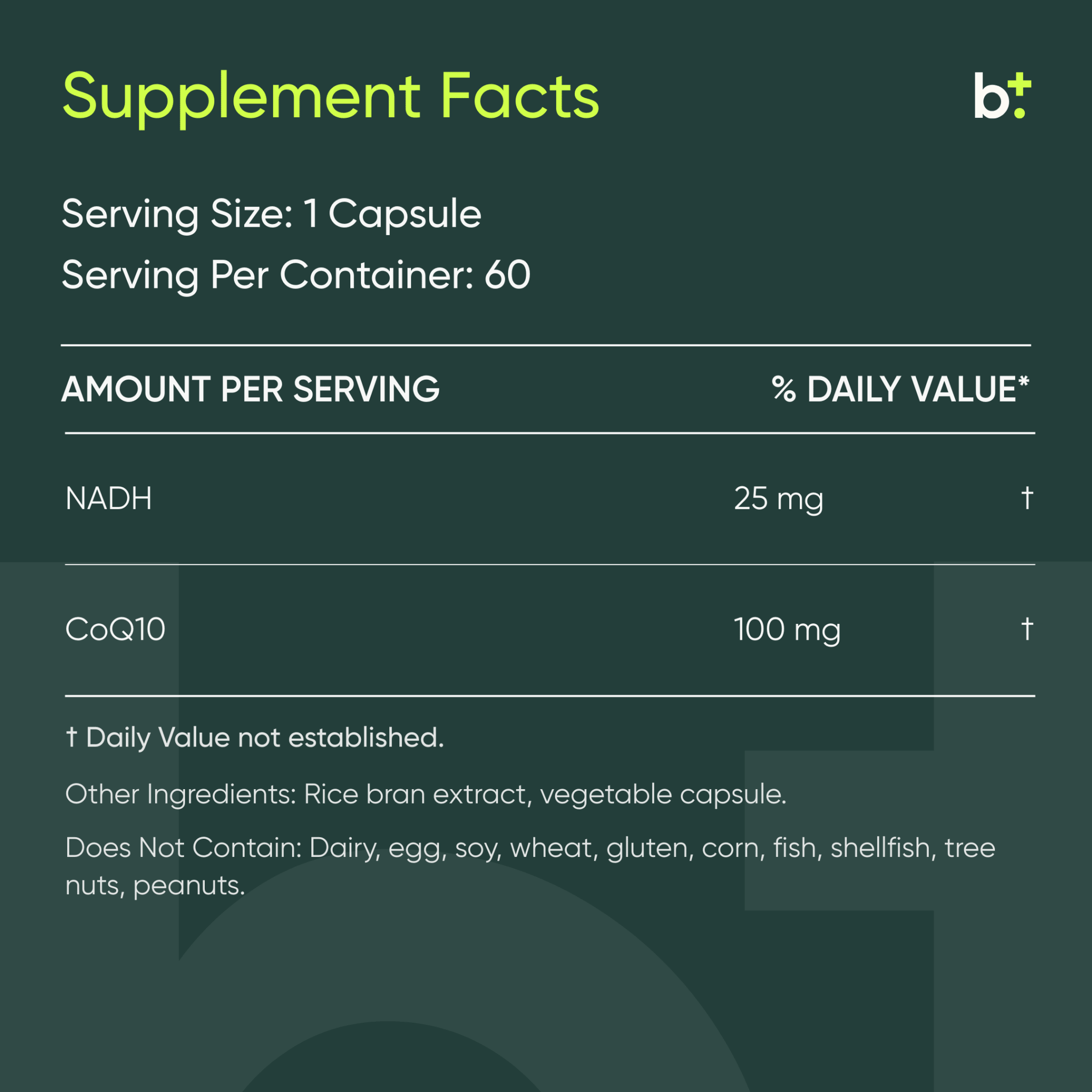 NADH + CoQ10 60 Caps - ProHealth - B. Health Shop