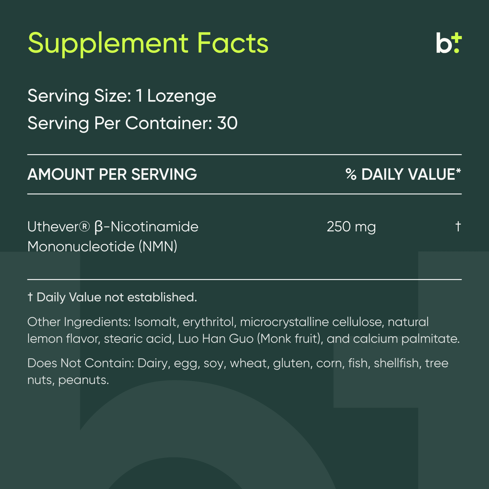 NMN Pro™ Lozenges 250mg - ProHealth - B. Health Shop