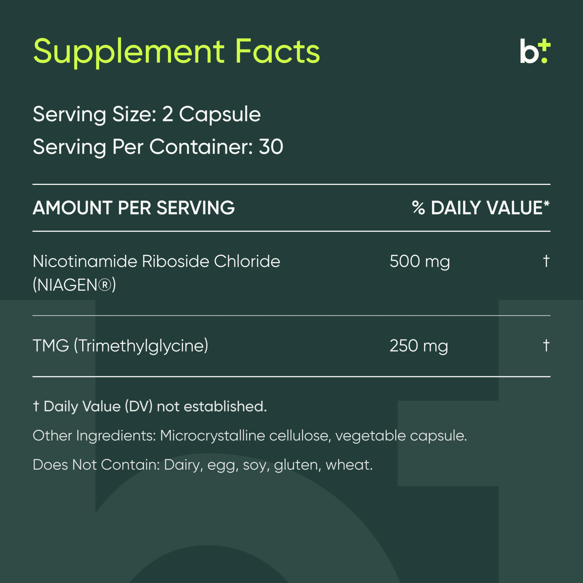 NR Pro 500 + TMG - ProHealth Longevity - B. Health Shop