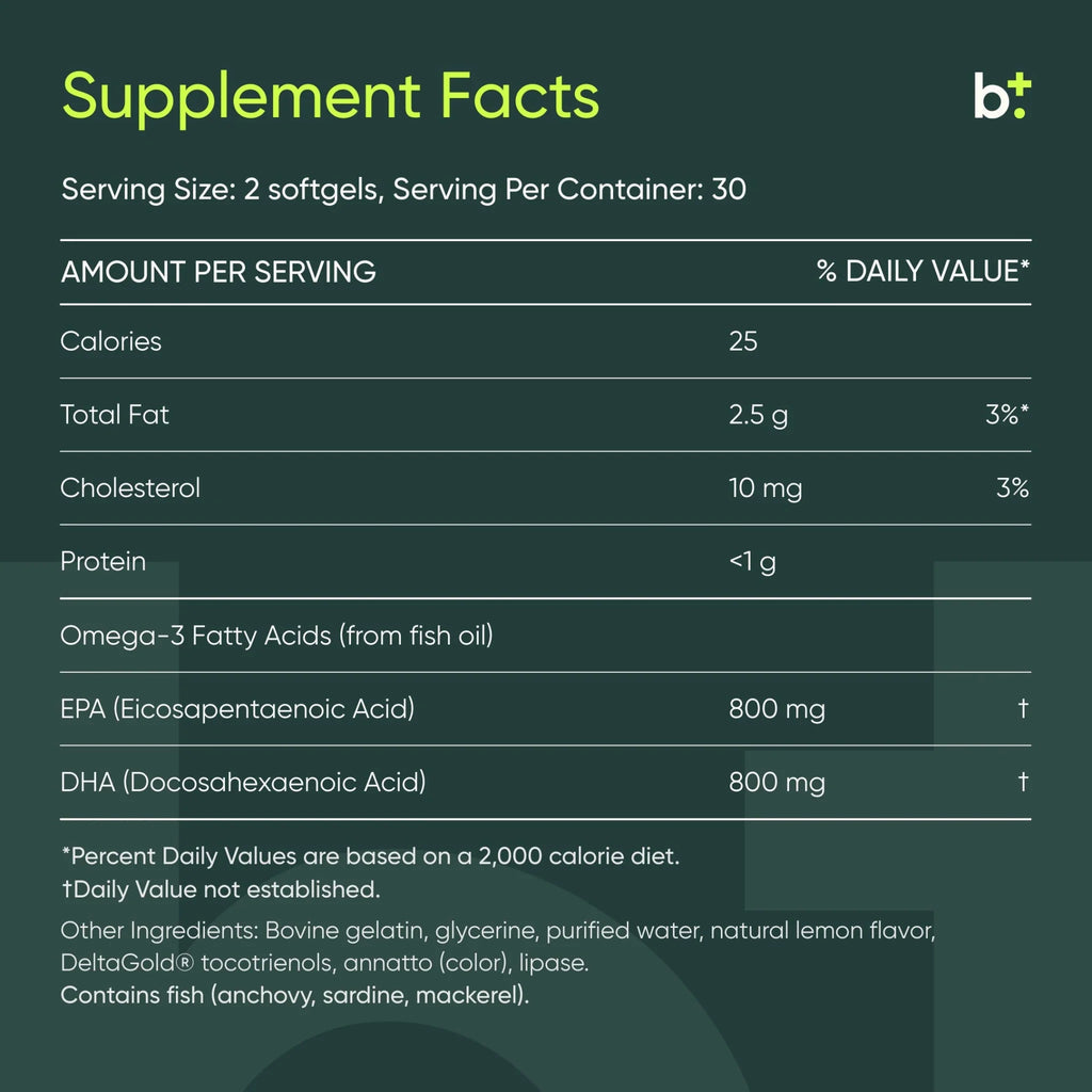Omega 3 Hi - Po - Designs for Sport - B. Health Shop