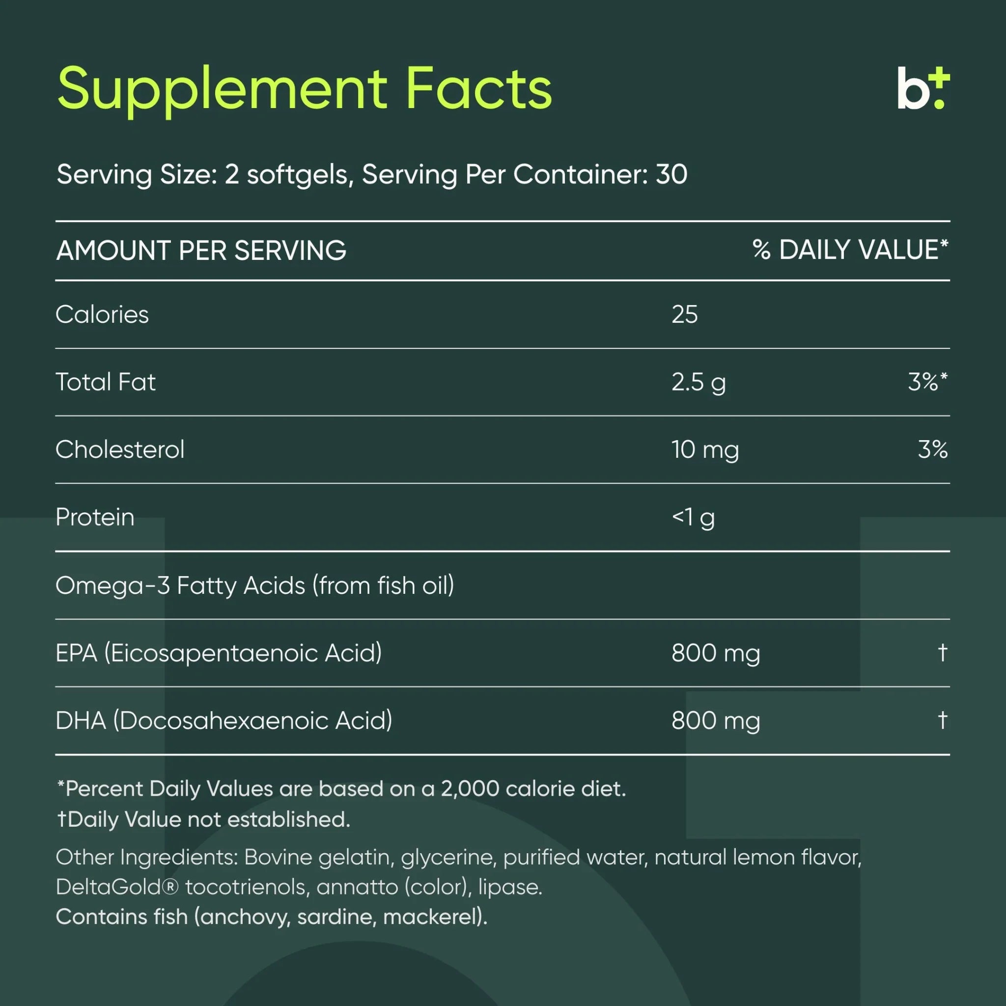 Omega 3 Hi - Po - Designs for Sport - B. Health Shop