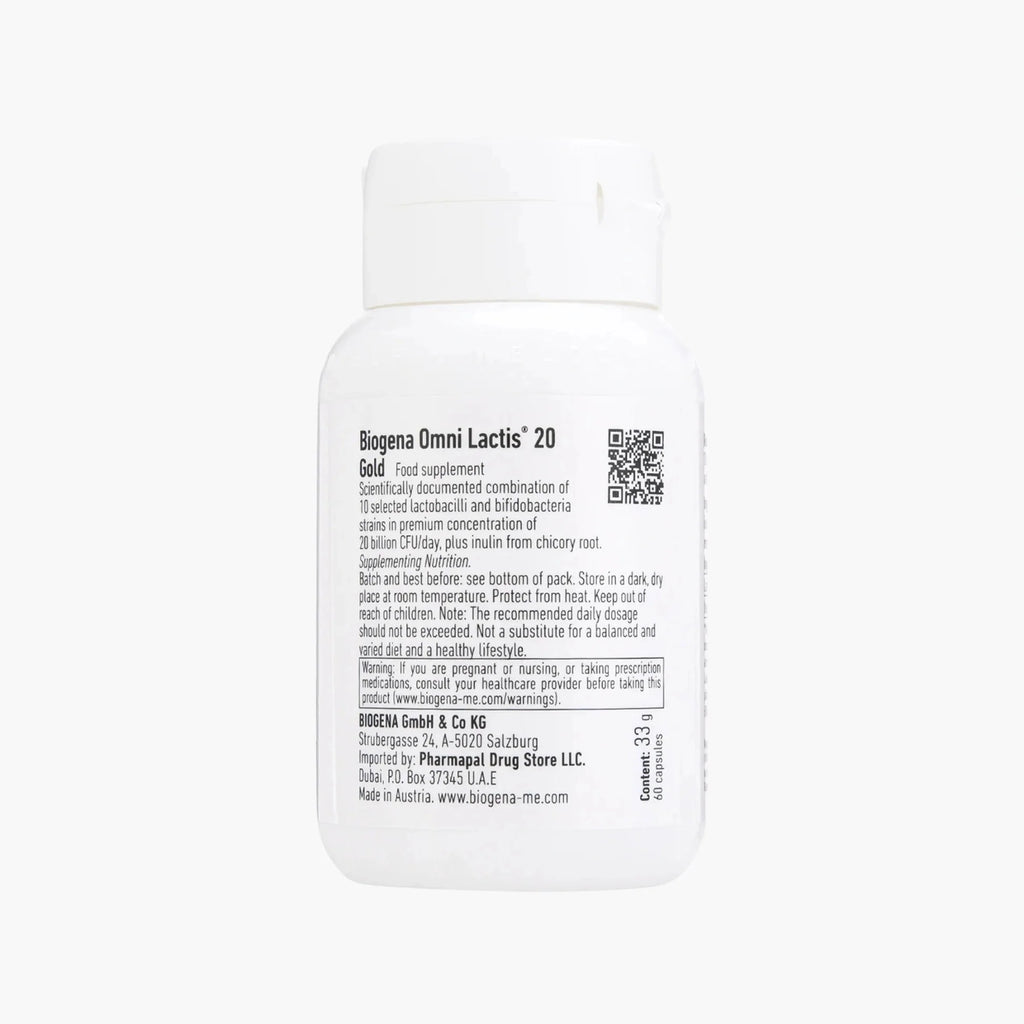 Omni Lactis® 20 PUR Gold Inulin-free - BIOGENA - B. Health Shop