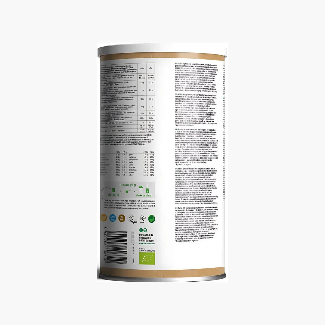 Plant Protein Mix Cacao - purasana - B. Health Shop