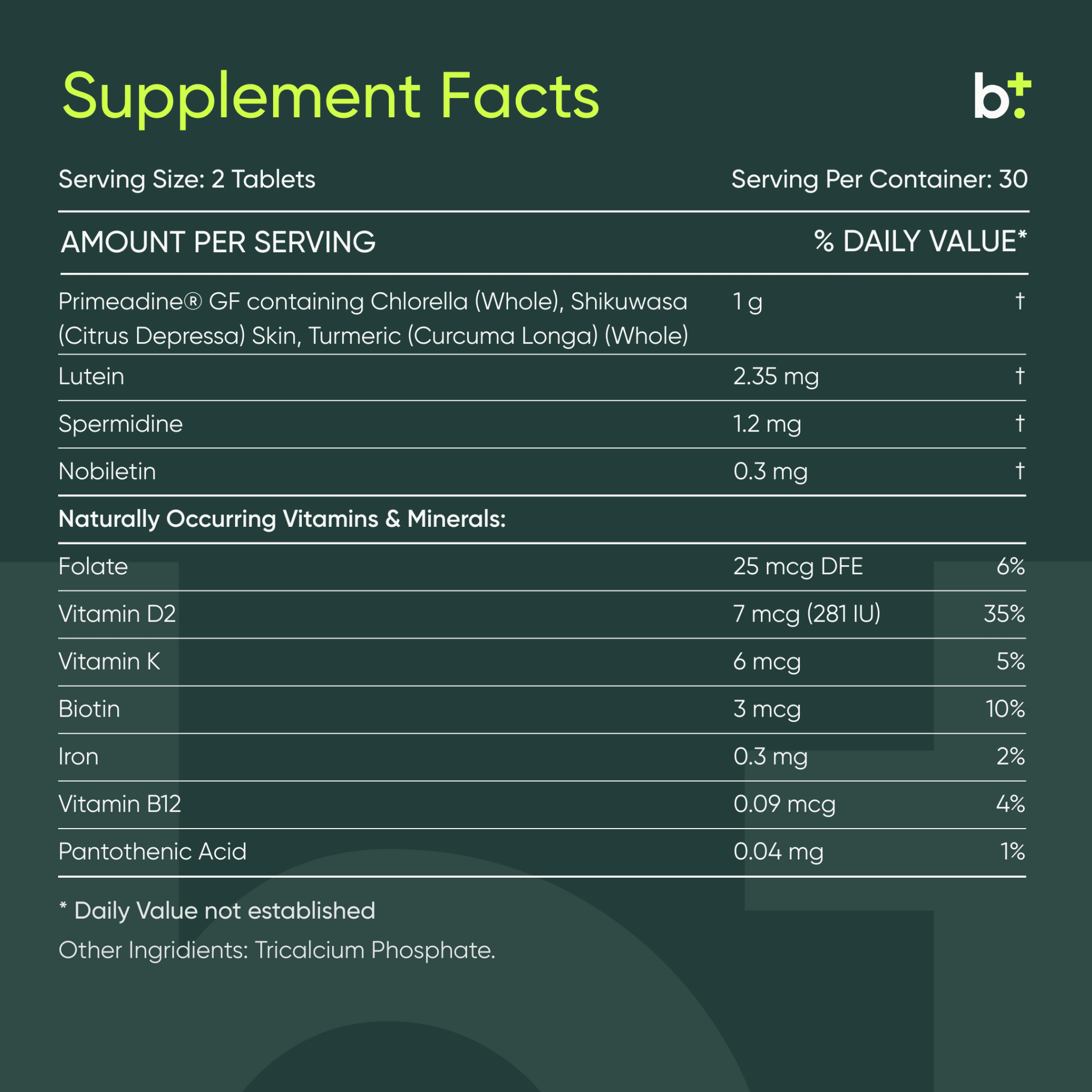 Primeadine® Gluten Free - Oxford HealthSpan - B. Health Shop