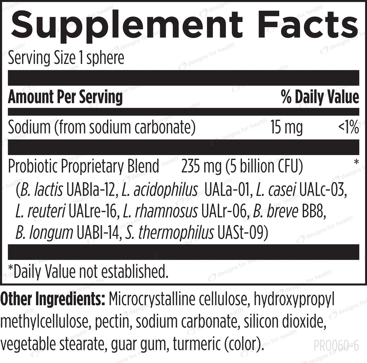 Probiotic Synergy™ - Design Health - B. Health Shop