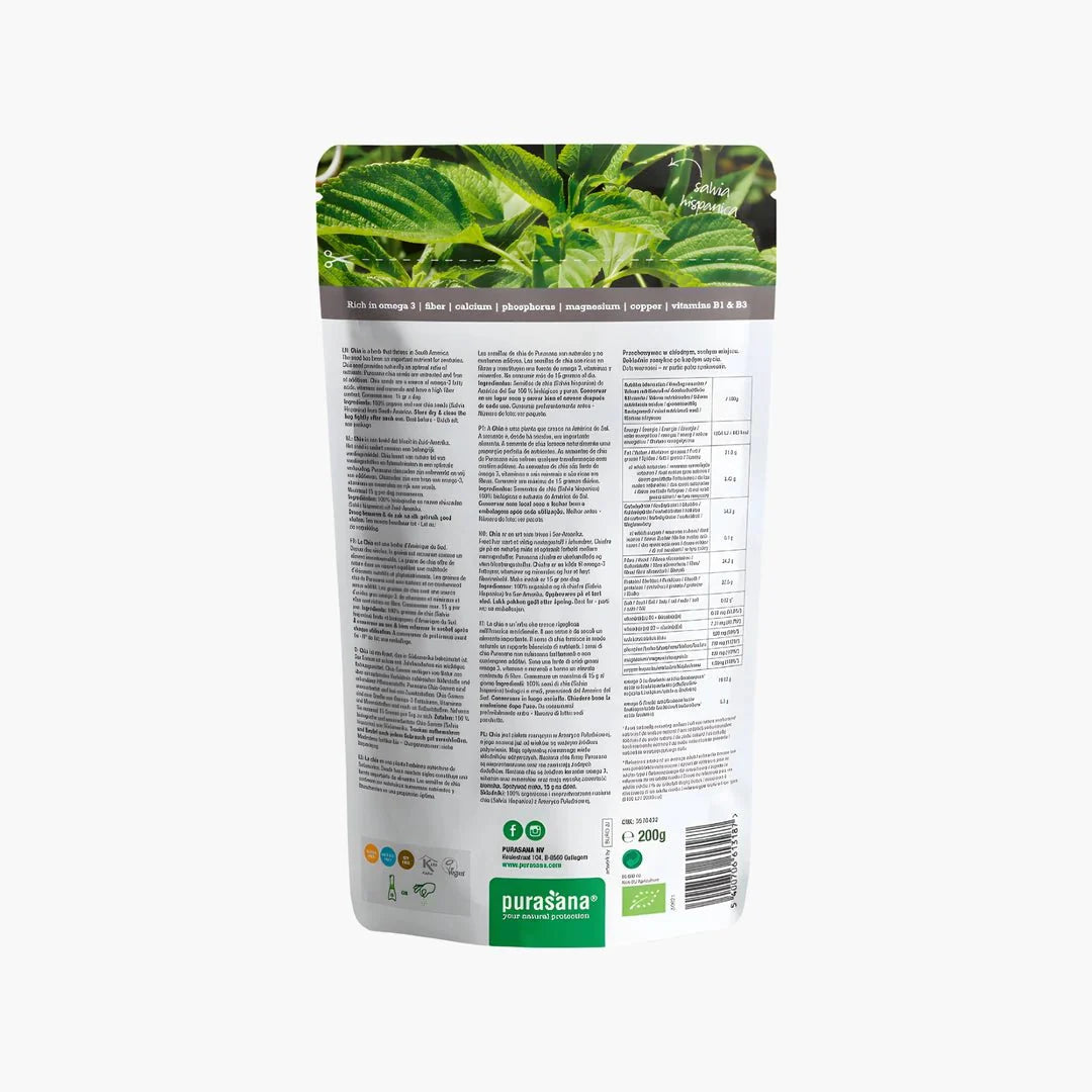 Purasana Chia Seeds - purasana - B. Health Shop