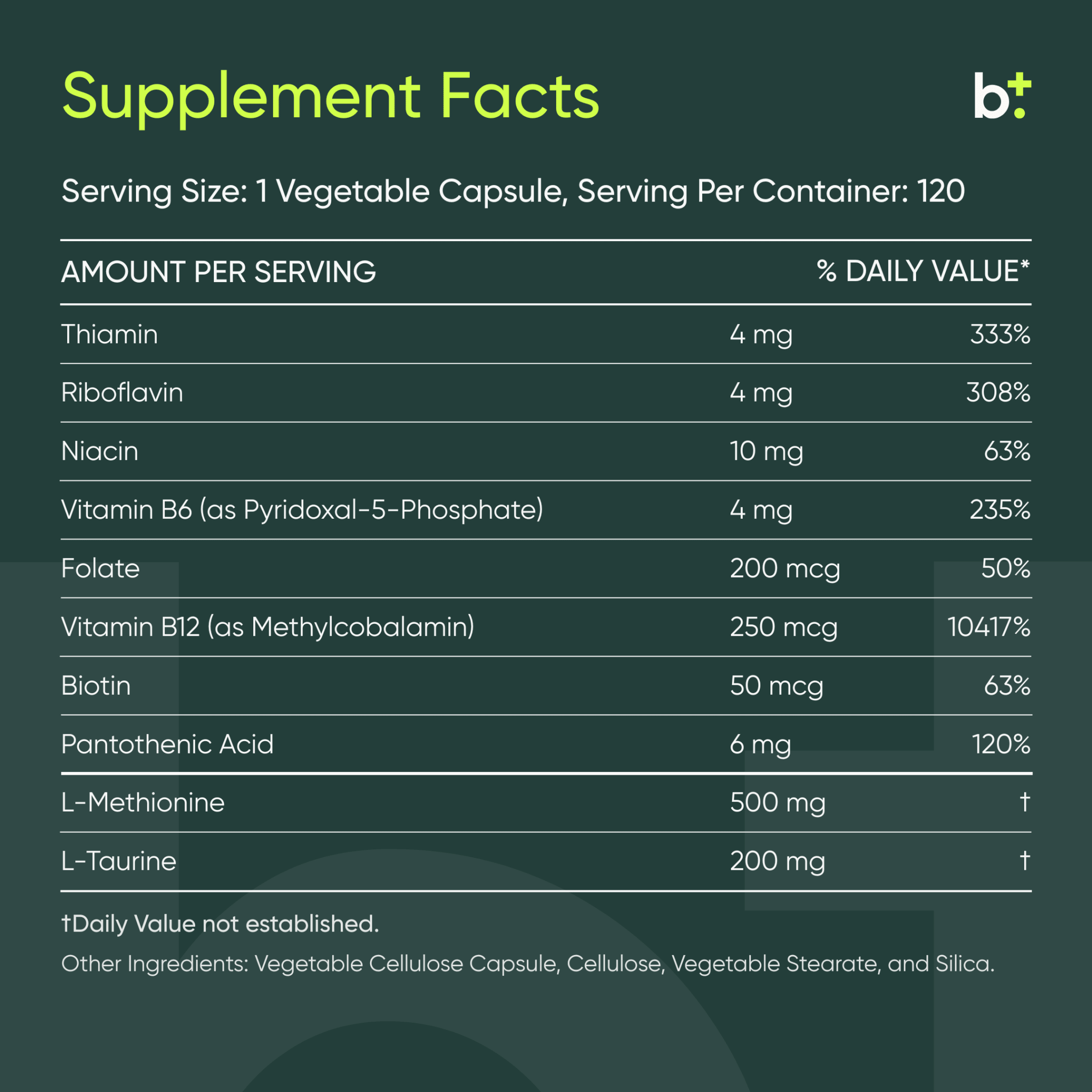 ReAline® Vitamin B Complex - RnA ReSet - B. Health Shop