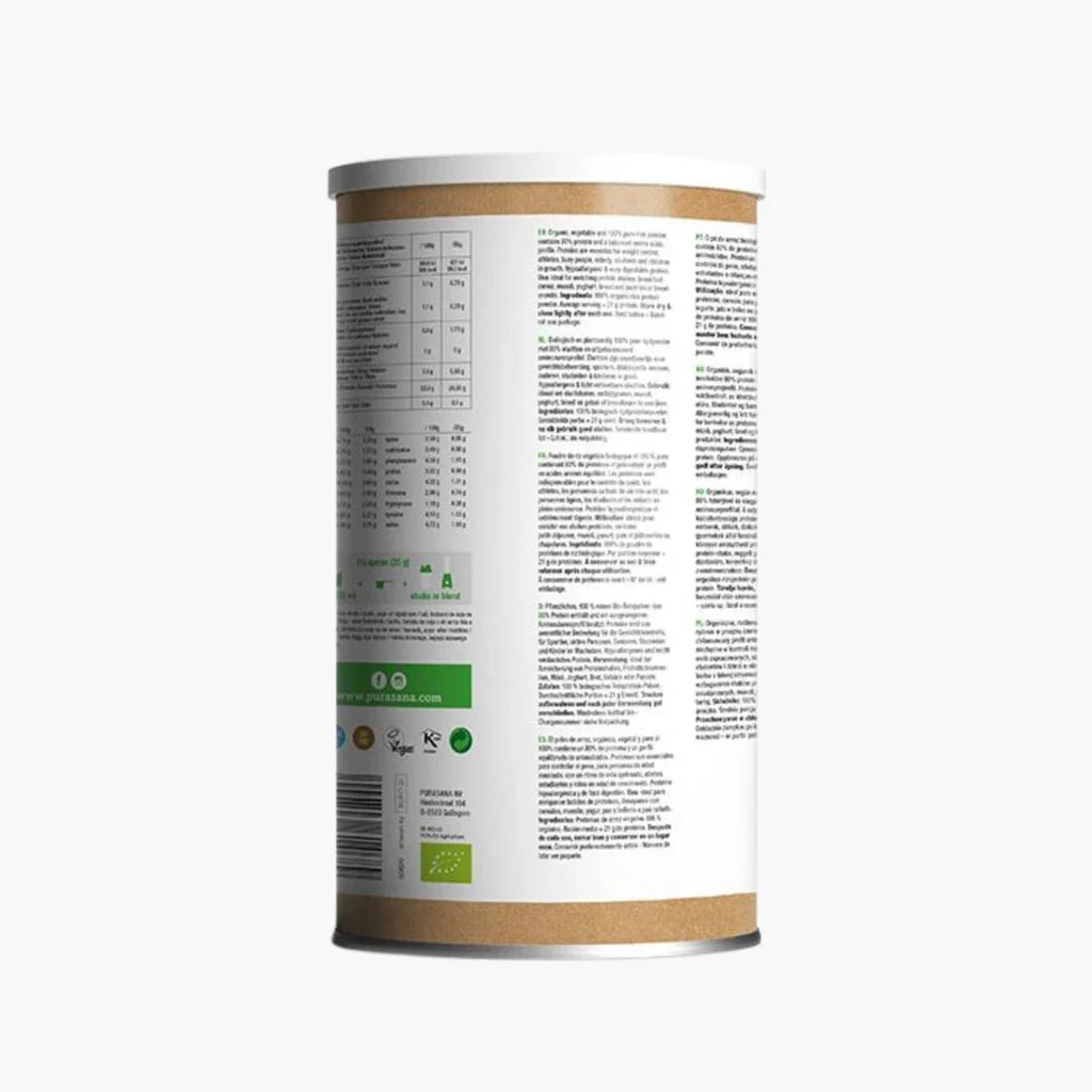 Rice Protein Natural - purasana - B. Health Shop