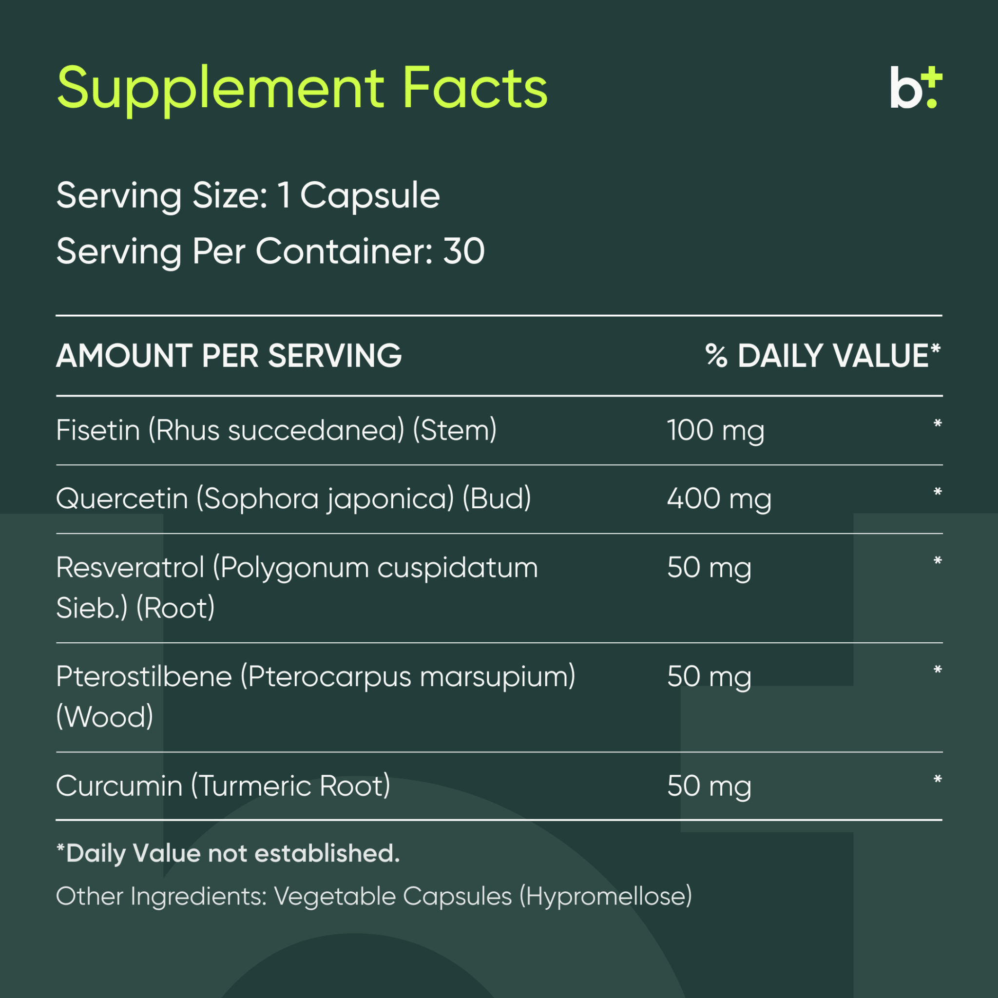 Senolytic - Infiniwell - B. Health Shop