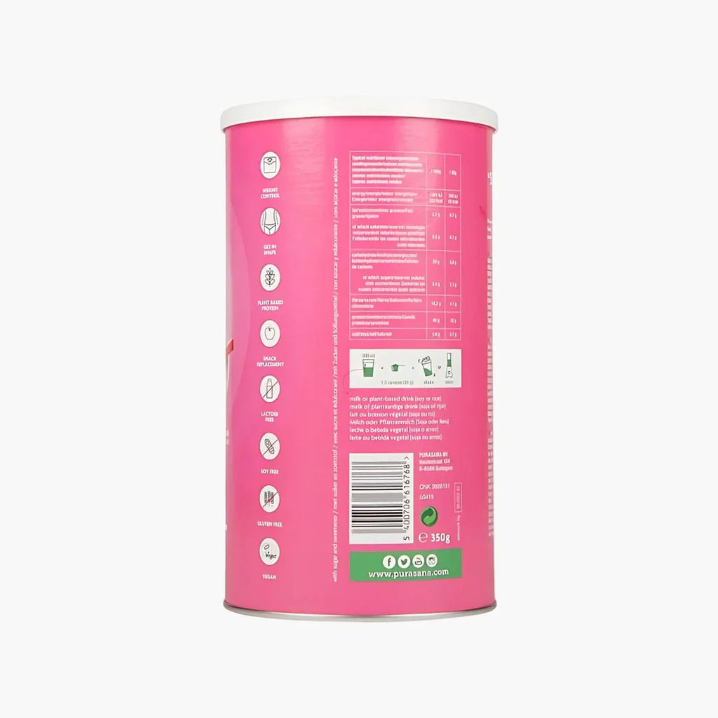 Shape & Control Protein Strawberry Raspberry - purasana - B. Health Shop