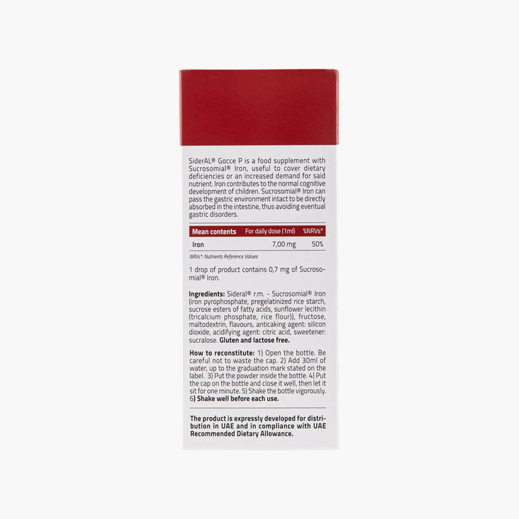 SiderAL Gocce - SiderAL - B. Health Shop