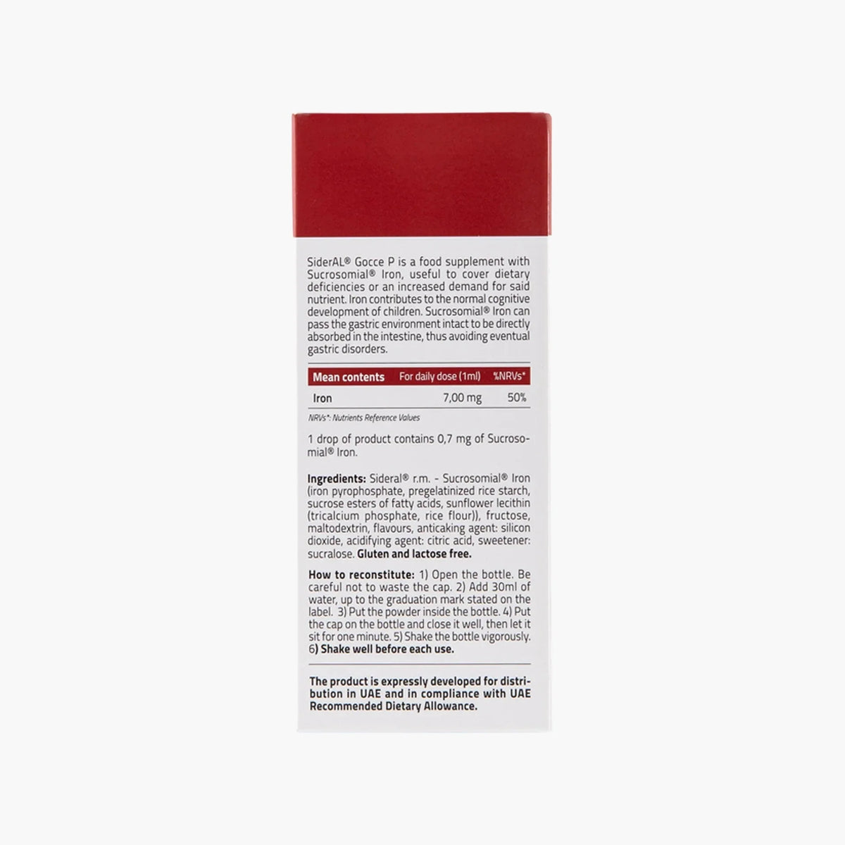 SiderAL Gocce - SiderAL - B. Health Shop