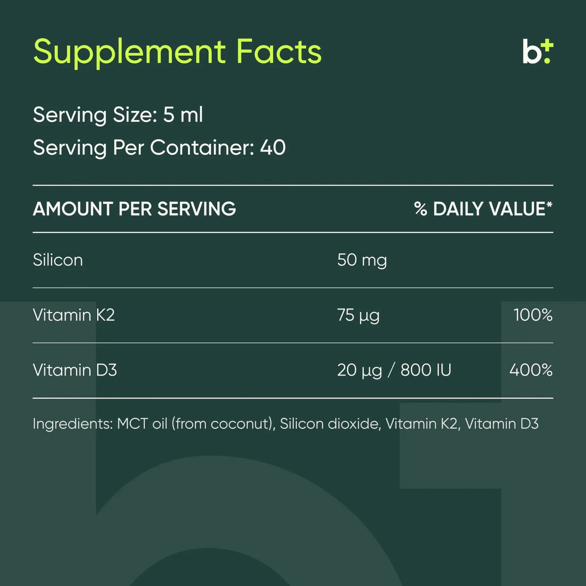 Silicium Liquid - Dr Rilling Healthcare - B. Health Shop