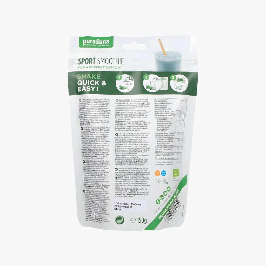Sport Smoothie - purasana - B. Health Shop