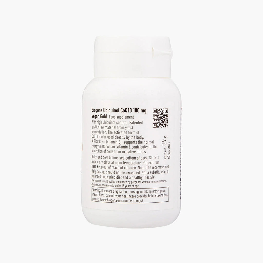 Ubiquinol CoQ10 vegan - BIOGENA - B. Health Shop