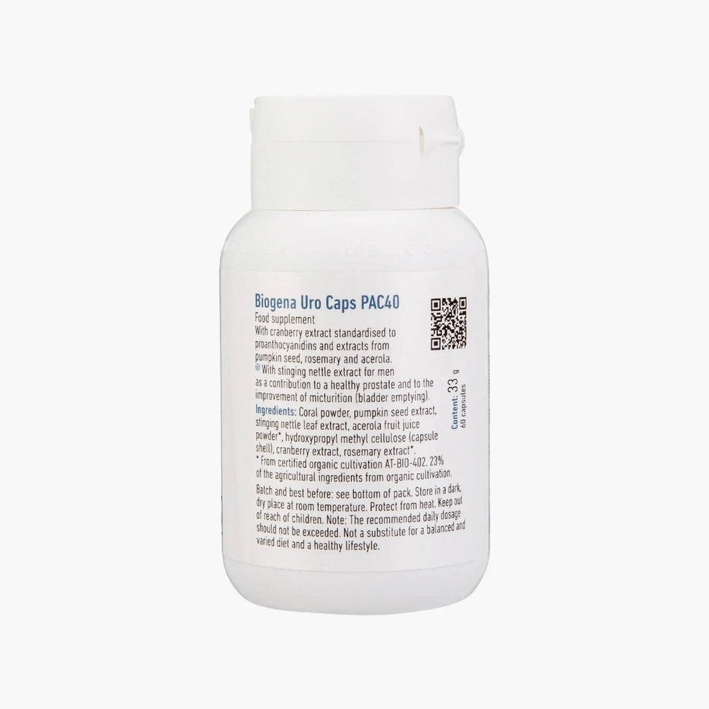 Uro Caps PAC40 - BIOGENA - B. Health Shop