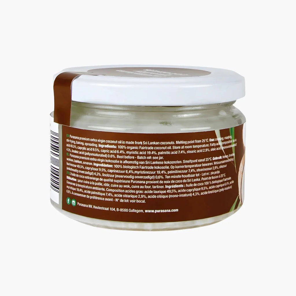 Virgin Coconut Oil - purasana - B. Health Shop
