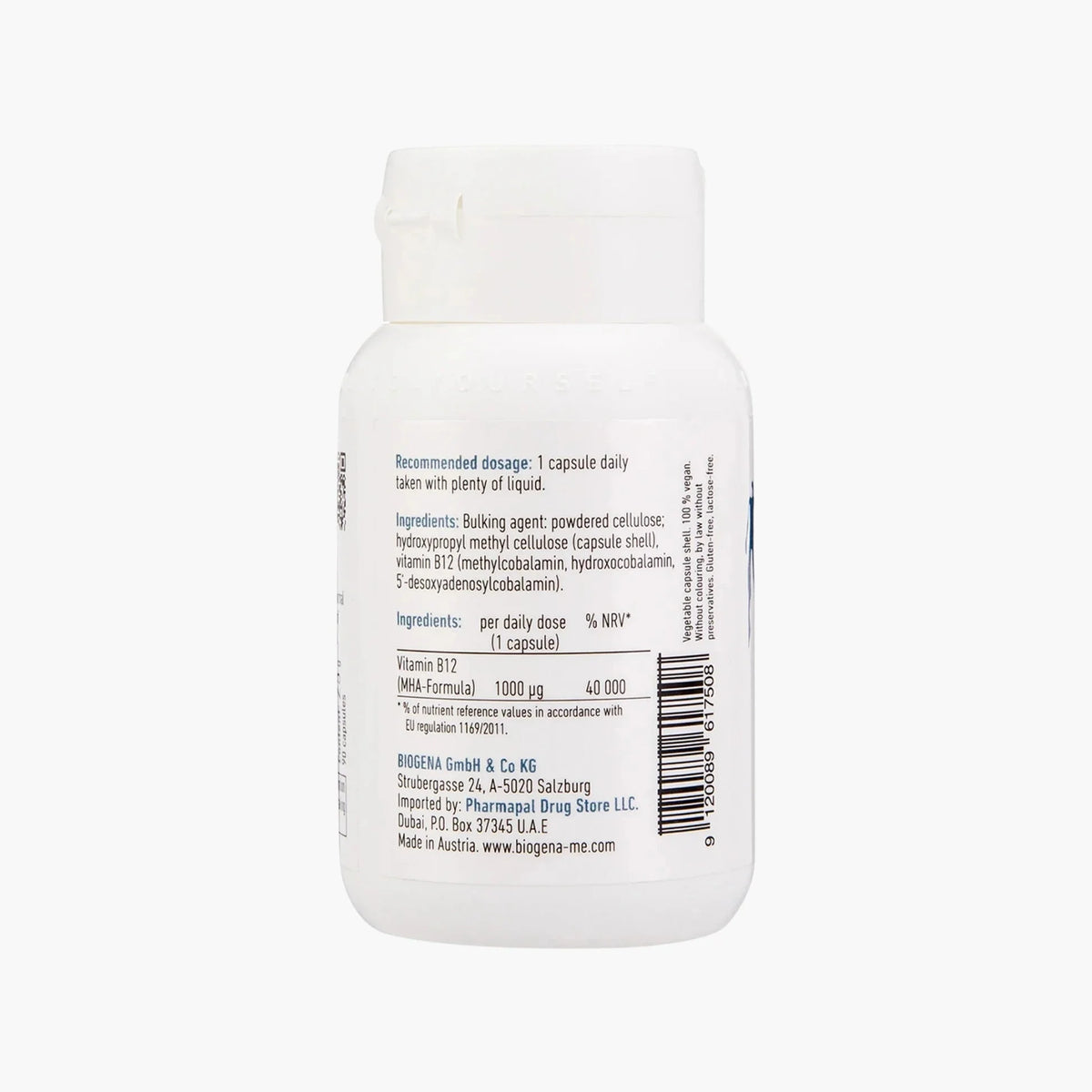 Vitamin B12 1000 Superior - BIOGENA - B. Health Shop