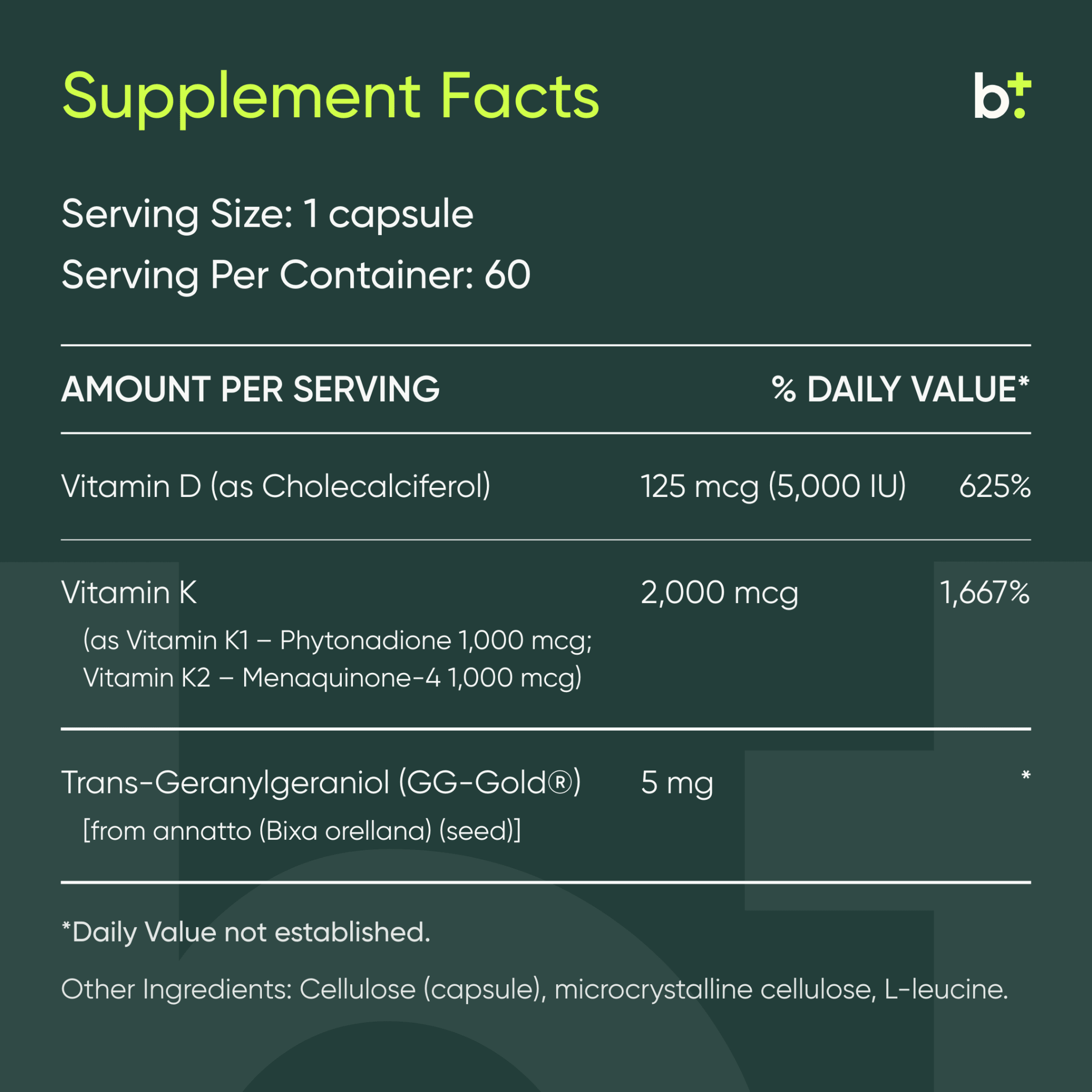 Vitamin D Supreme - Design Health - B. Health Shop
