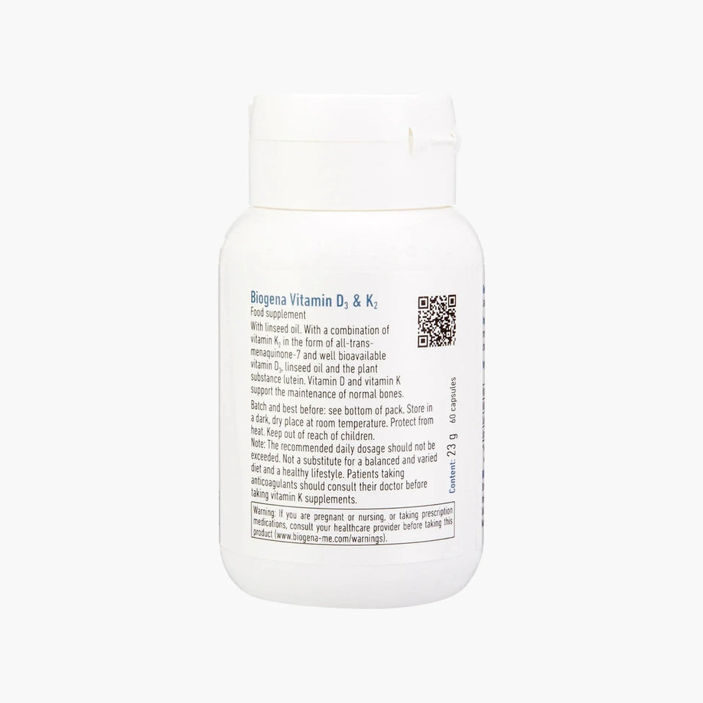 Vitamin D3 & K2 - BIOGENA - B. Health Shop