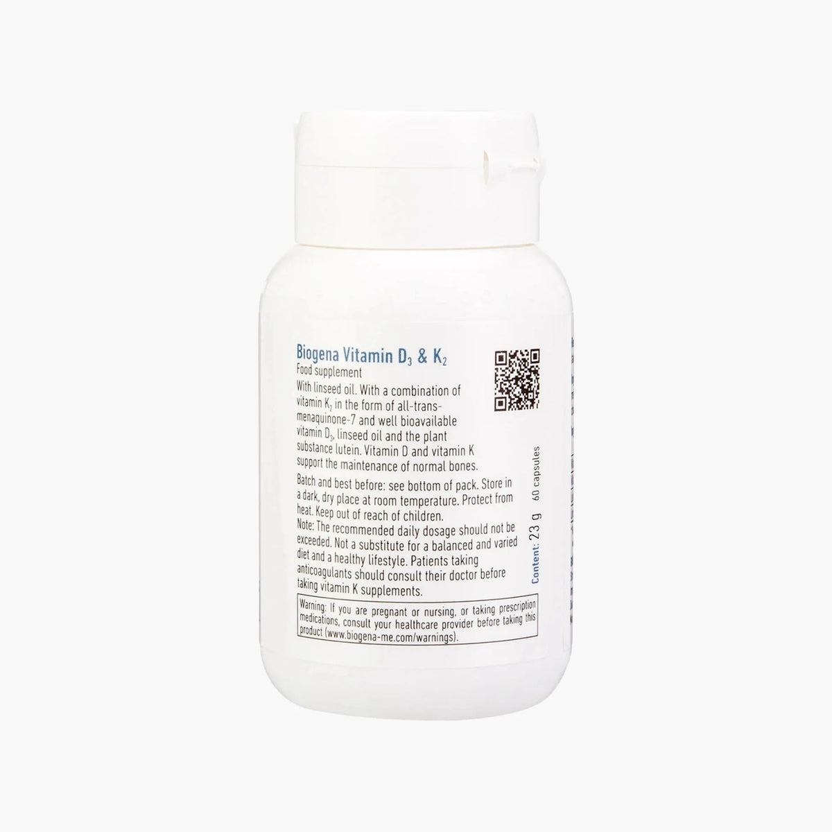 Vitamin D3 & K2 - BIOGENA - B. Health Shop