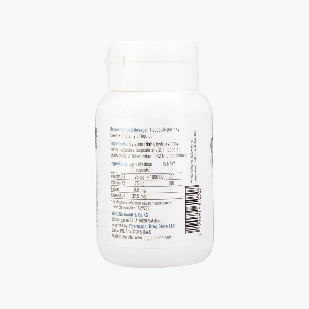 Vitamin D3 & K2 - BIOGENA - B. Health Shop