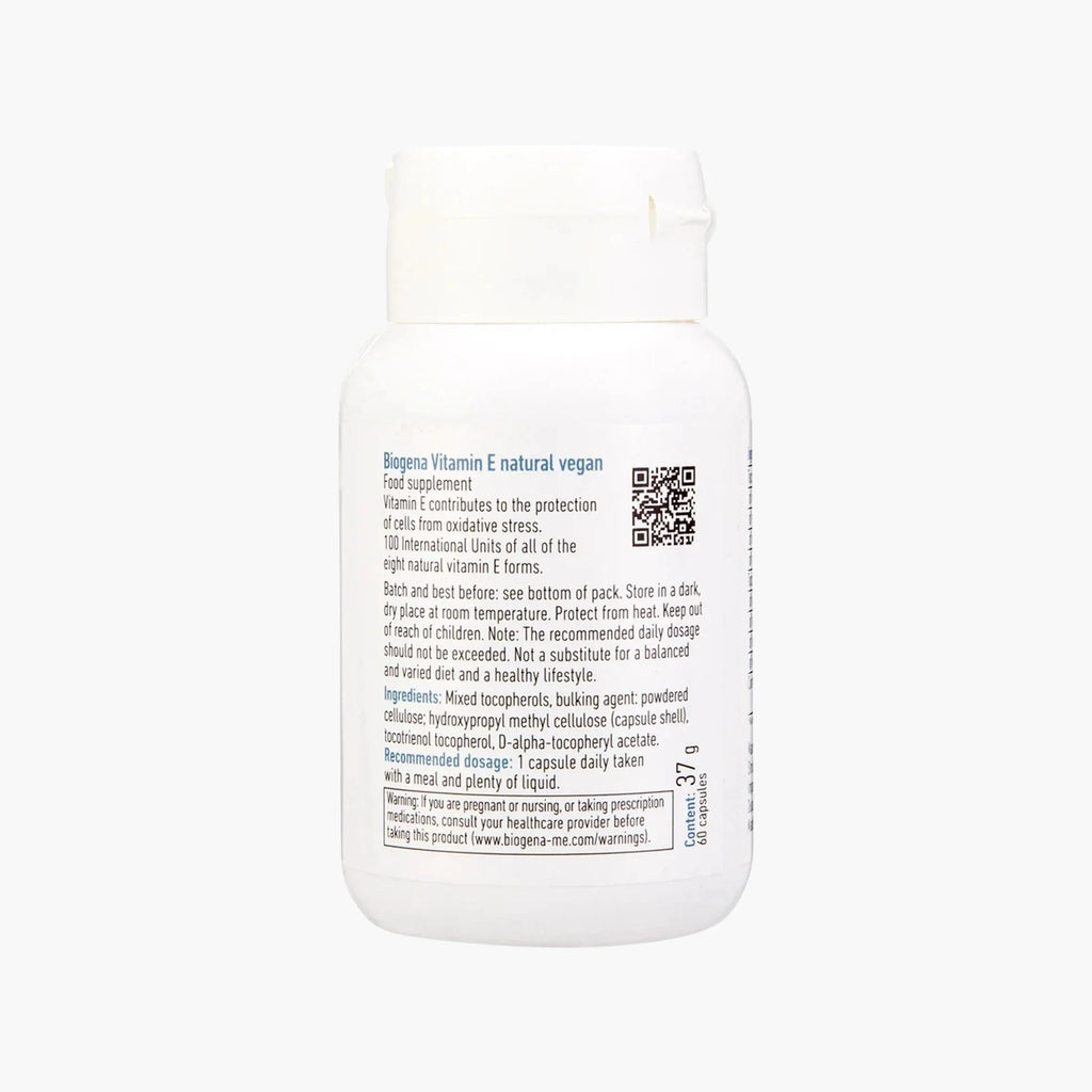 Vitamin E Natural Vegan - BIOGENA - B. Health Shop