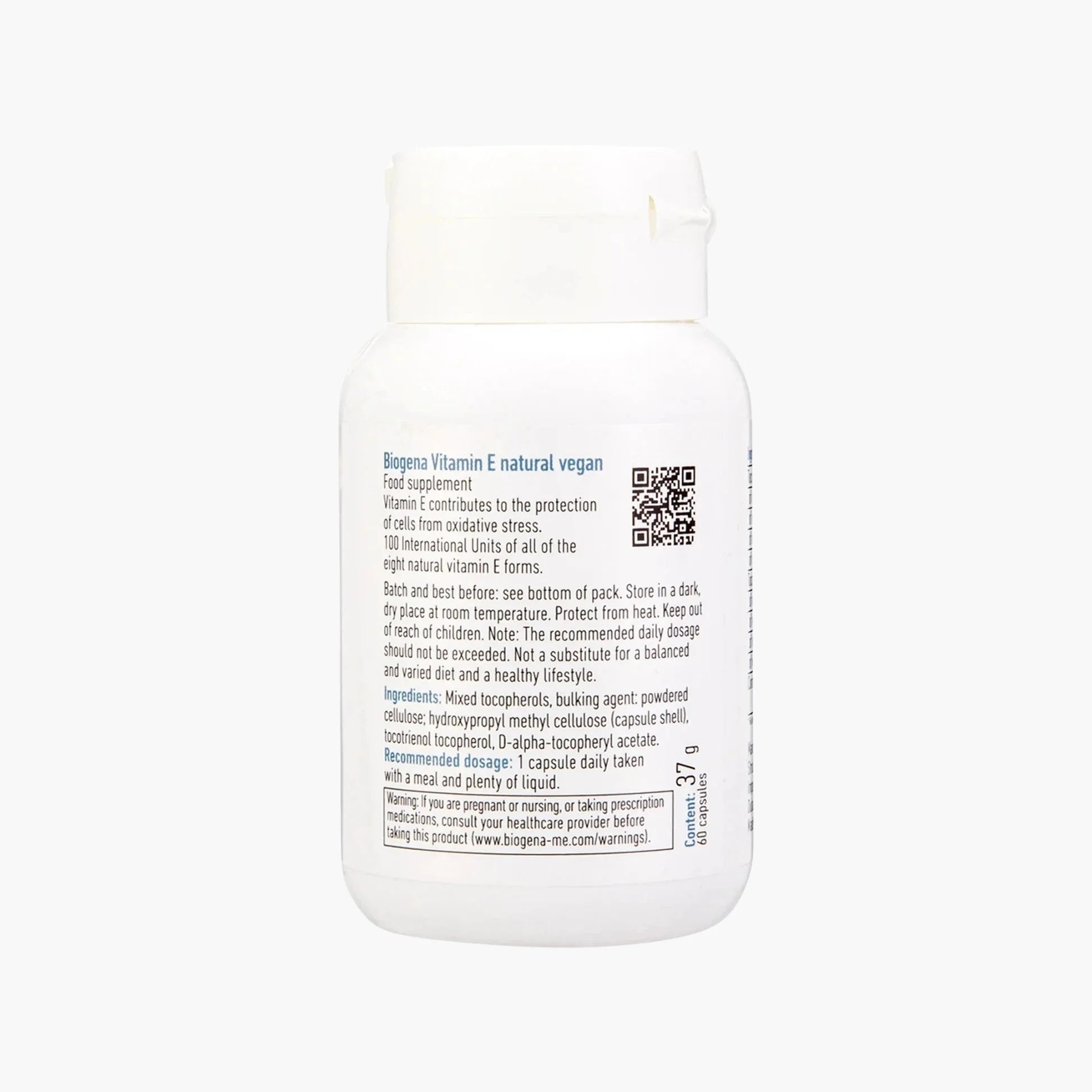 Vitamin E Natural Vegan - BIOGENA - B. Health Shop